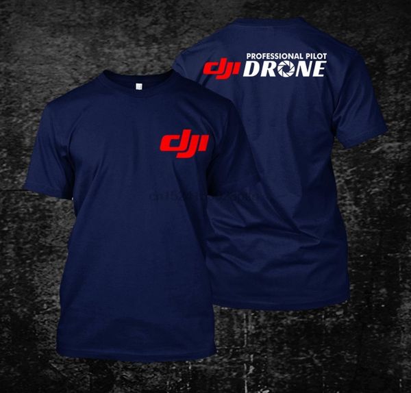 

summer dji professional pilot drone мужская футболка harajuku черный повседневный печати плюс размер s 3xl топы топы рубашки спорта с капюшо