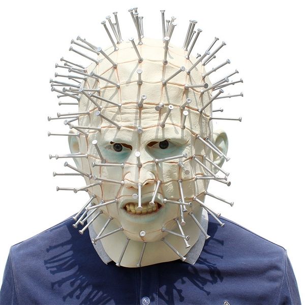 

acxya party partygoers masked movie mask lead cenobite ehagj hellraiser party partygoers masked man mask lead cenobite man hellraiser movie