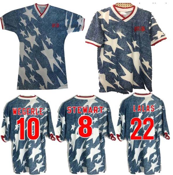 

ретро джерси 1994 кубок мира классический классический соединенные штаты джерты ретро футбол футбол лалас рамос бальбоа классические футболк, Black;yellow