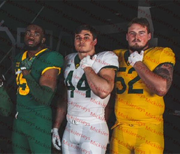 

baylor bears jacob zeno trestan ebner tyquan thornton craig williams taye mcwilliams lorando johnson kalon barnes baylor football jersey, Black
