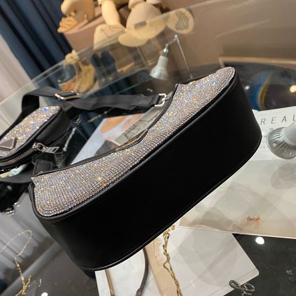 

fashion hadbags female shoulder bags woman sac bag diamond cowhide mid-size rank retro special designer in stock