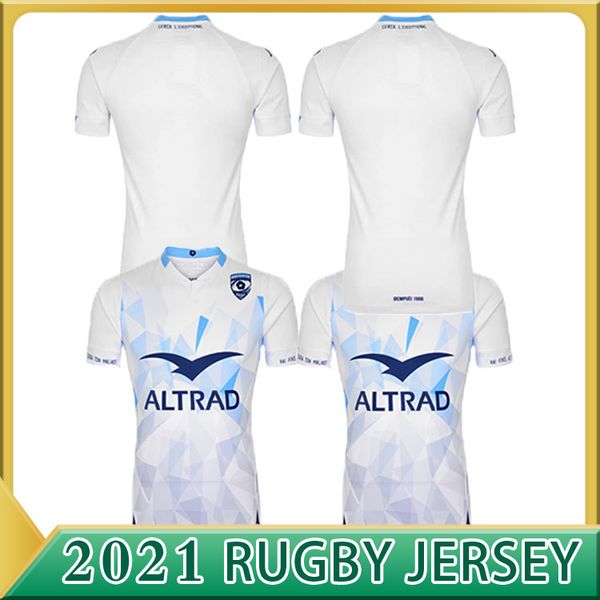 

2020 2021 montpellier rugby jerseys t shirts home away rugby league jersey 20 21 shirts s-5xl, Black;gray