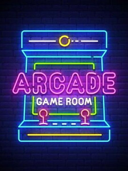 

neon sign for arcade game room commercial beer lamp machine resterant light decorate l store impact attract light