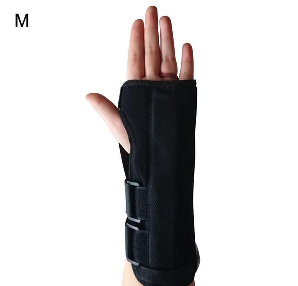 

wrist adjust carpal tunnel wristband strap sprain wristbands sport wrist brace splint support fractures hand alloy mouse bbylr xmh_home, Black;red
