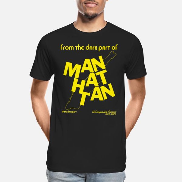 

the dark part of manhattan (yellow lettering) designers graphic t shirt diy anime vintage tracksuit hoodie sweatshirt