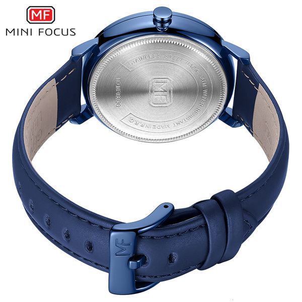 

relogio masculino mini focus часы мужчины лучшие бренд роскошные кварцевые мужские часы спортивные кожа водонепроницаемые военные часы мужск, Slivery;brown