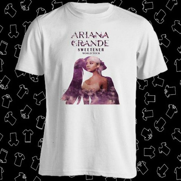 

ariana grande sweetener world tour men white t-shirt sport hooded sweatshirt hoodie