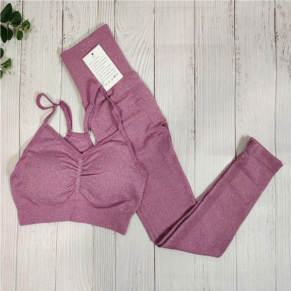 

yoga outfits seamless set sports outfit for women sportswear fitness suits gym clothing high waist leggings+sport bra workout clothes, White;red