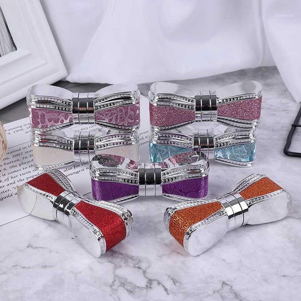 

storage bottles & jars colorful shiny bow empty lipstick tube 8*3.2cm lip container shell packaging cosmetics refillable1