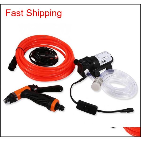 

sprinkler 12v portable high pressure self-priming quick car cleaning water pump electrical washer qylljb yh_pack