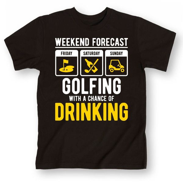 

men's fashion short sleeved camisetas weekend forecast golfing-short sleeve tee tee sport hooded sweatshirt hoodie
