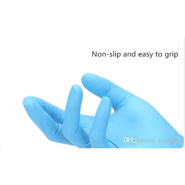

factorysyfcblue gloves glove nitrile disposable protective powder-100pcs wbl 001
