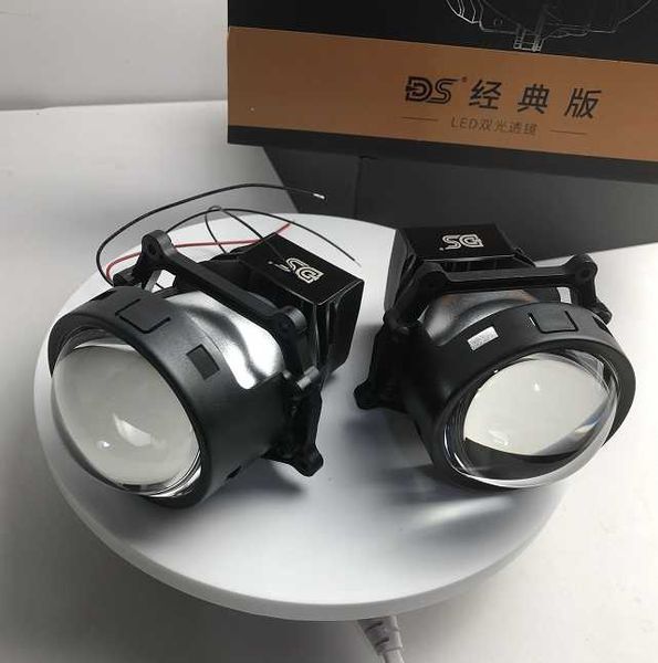 

ds 35w 3 inch bi led projector lens for car headlight retrofit universal led headllamp high low beam lens car accessories