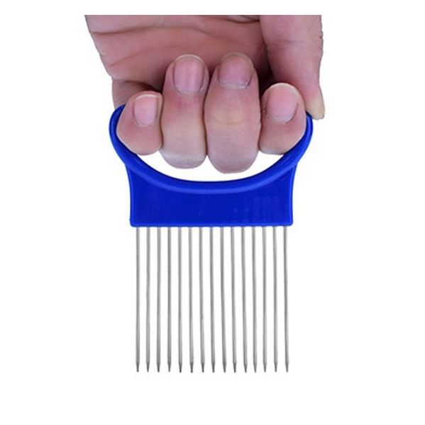 

wholesale easy onion holder slicer овощные инструменты томатный резак из нержавеющей стали кухонные гаджеты нет больше вонючий h bbycym lg20