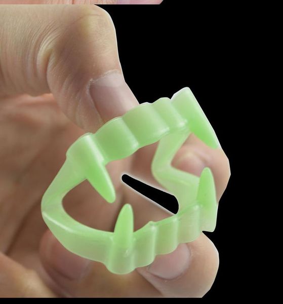 

световые вампир поддельные зубы дракула зубы хэллоуин монстр оборотень зомби хэллоуин украшение маскарада косплей костюм spor wmtwsr