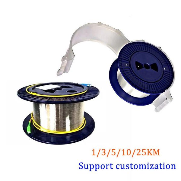 

1/2/3/5km 9/125 g652d singlemode single bare fiber disk otdr measuring optical fiber cable otdr tester extension line