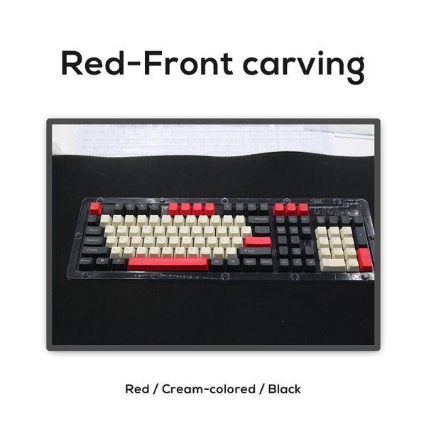 

механическая клавиатура keyscaps pbt 104 клавиши английский компоновка для cherry mx gk61 jazz noppoo ikbc ganss rk kbt кукиш key cap перекл