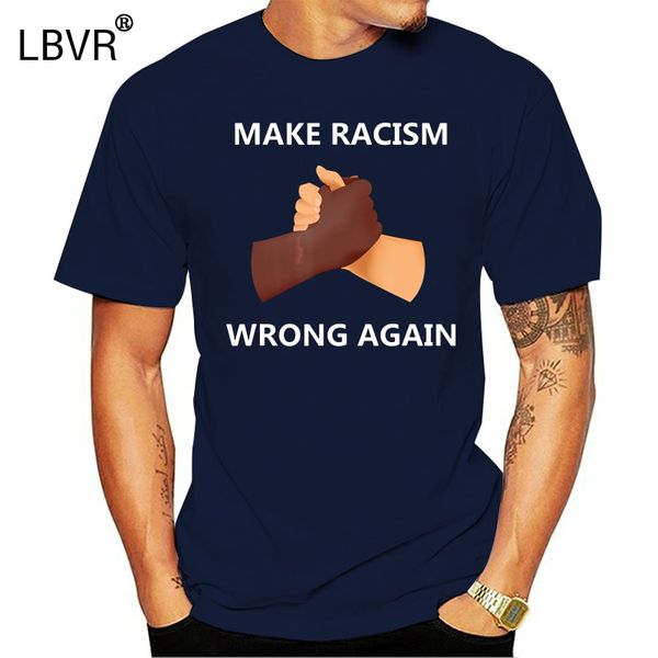 

make racism wrong again black t-shirt m-3xl popular tagless tee shirt sport hooded sweatshirt hoodie
