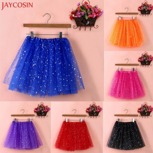 

jaycosin midi tulle skirt princess womens summer pleated gauze short skirt tutu fashion clothing tutu dancing z04081, Black