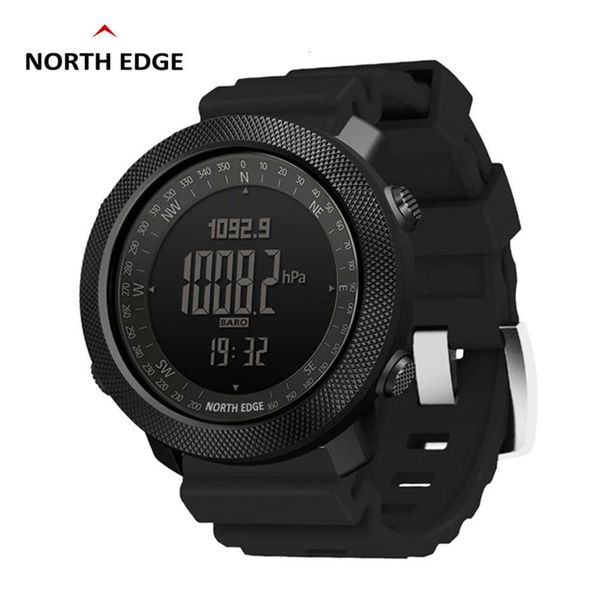 

outdoor sports smart north edge color silicone height barometric compass thermometer watchbgt