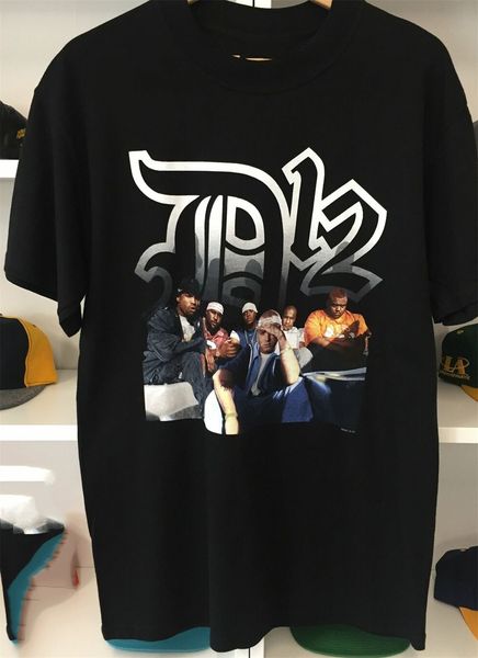 

урожай 2001 дизайнеров балахона d 12 группа m rap hip hop music классик пользовательского дизайна футболки толстовки