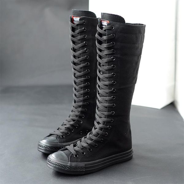 

motorcycle women cross canvas up shoes tied woman boots lace zip ladies flat white black shoe female casual sneakers plus size