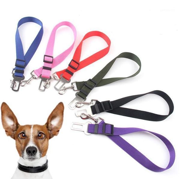 

200pcs adjustable dog cat pet car safety seat belt collars wholesale1