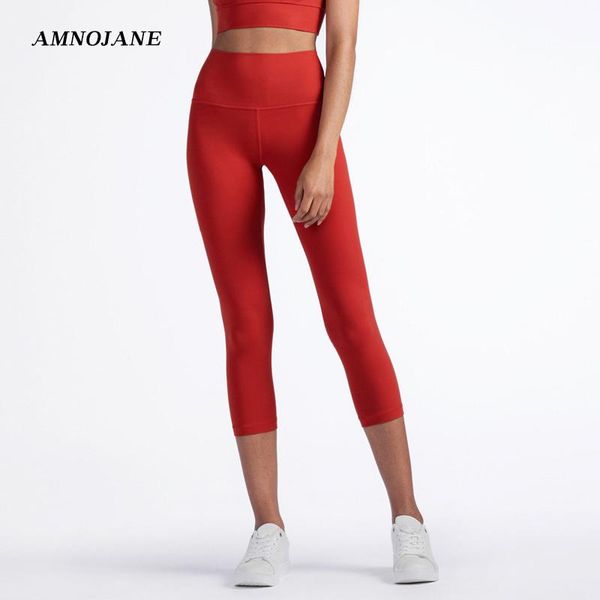 

seamless colorvalue push up gym leggings athletic running fitness clothing training yoga pants women tights legging sport femme, White;red