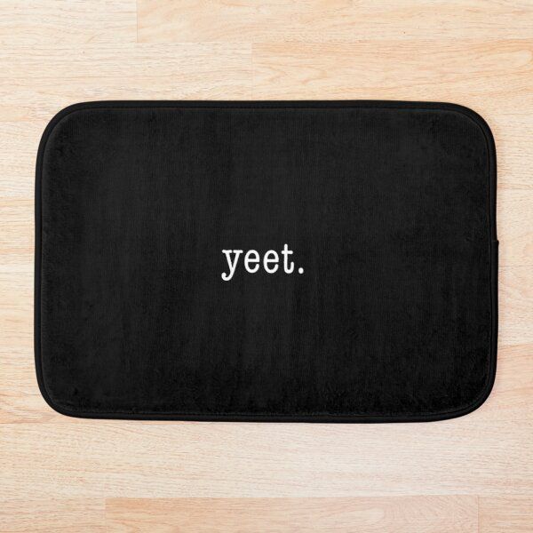 

yeet. (black) bath mat bath mat flannel whale bathroom non-slip home decoration seahorse door badmat tapis de bain