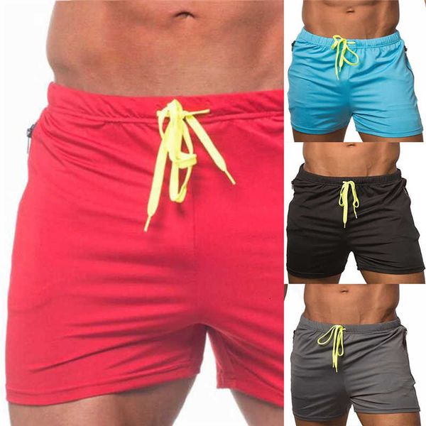 

men's new style 2021 summer casual beach shorts quick-drying breathable sports short male, White;black