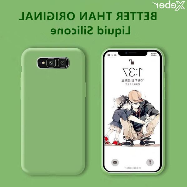 

liquid silicone silky soft-touch shell cover for samsung galaxy a50 a30 a40 a70 a10 m10 m20 m30 m30s a6 a8 a7 2019 case