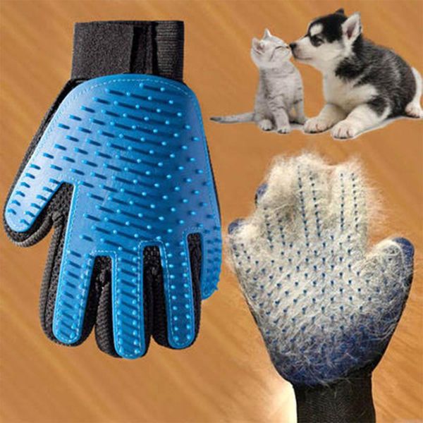 

silicone dog pet grooming glove for cats brush comb deshedding hair gloves dogs bath cat cleaning pets supplies dog animal combs wmtxzu