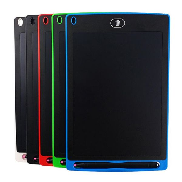 8,5 polegadas LCD escrita tablet tablet desenho quadro-negro pads presente para crianças sem papel sem texto tablets memorando com caneta atualizada 5 cor