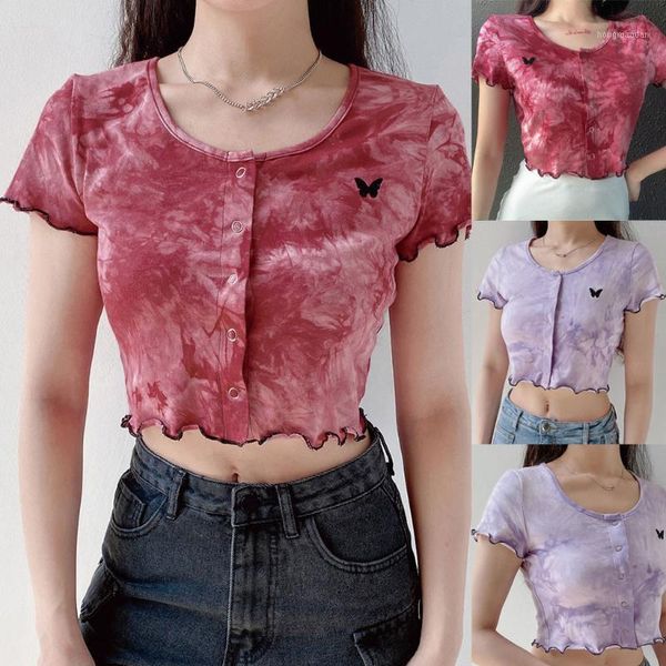 

women tee shirts fashion women o-neck short sleeve butterfly embroidery ladies short mujer camisetas streetwear1, White