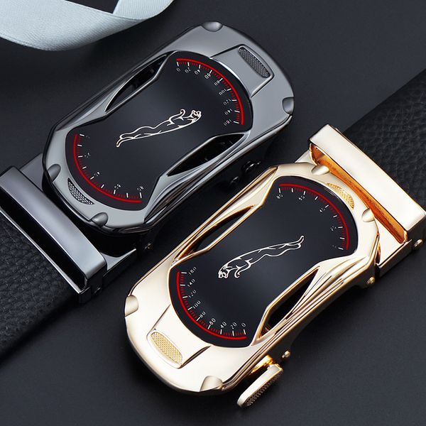 

men belt genuine leather belts casual luxury design silver gold women automatic buckle black strap cummerbunds cinturon hombre, Black;brown