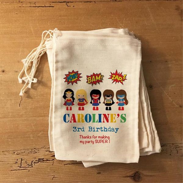 

15pcs custom super heroes party favor bags gifts bags birthday favor super heroes party for gifts or treats boys