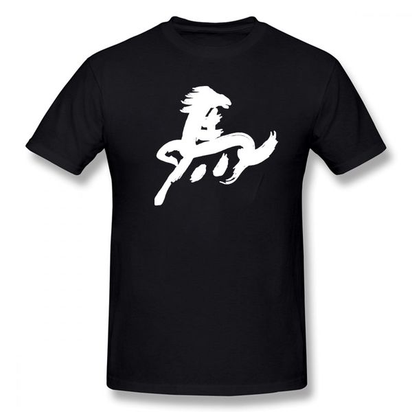 

sport horse chinese letter new funny t shirt men short sleeves hip hop oversized o-neck cotton t shirts