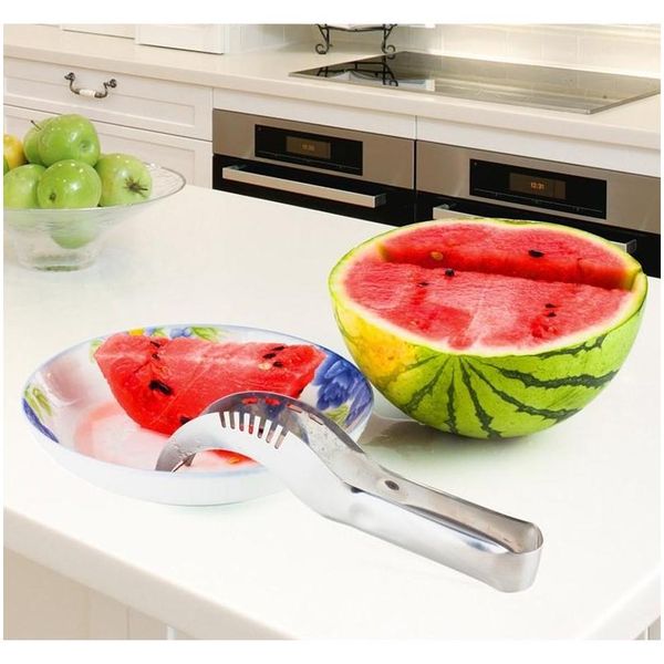 

watermelon slicer corer stainless steel fruit peeler faster melon cutter-useful and s sqcgzg new_dhbest