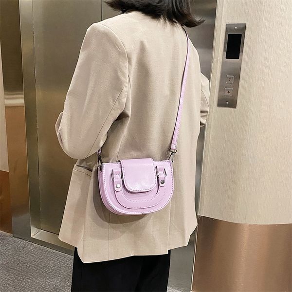 

pu leather crossbody bag for women 2020 fashion mini shoulder simple bag female simple handbags and purses totes