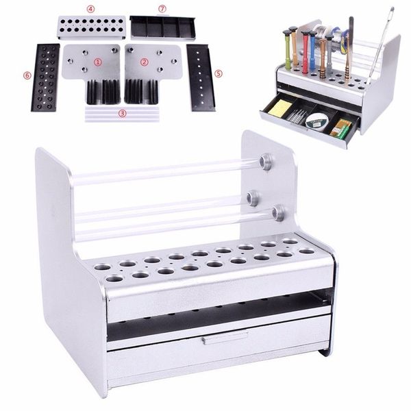 

mobile phone maintenance repair tool rack screwdriver accessories storage racks drawer