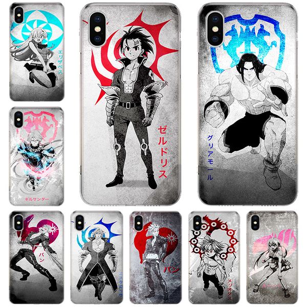 

43fgdeadly anime the seven sins custom phone case for iphone 12 mini 11 pro xs max xr x 8 7 6 6s plus 2020 5 5s se cover shell co