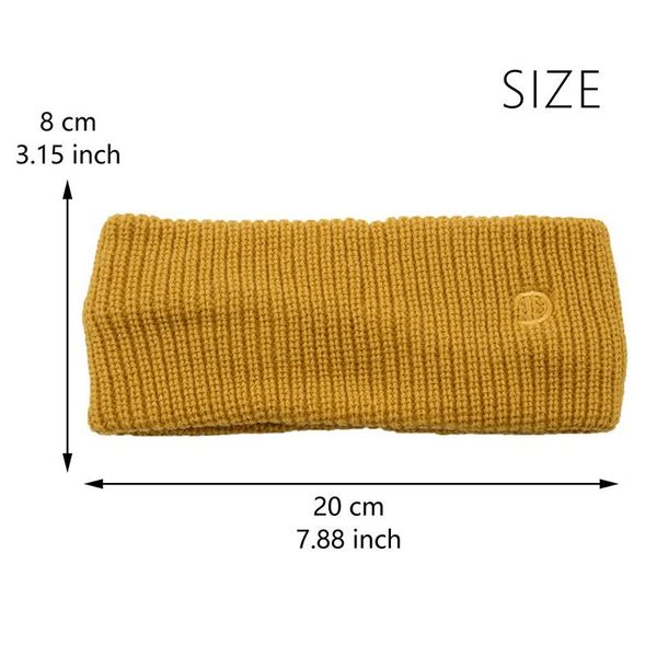 

fashion elastic cotton knitted headband women ear warmer wide turban head wrap ladies sports make up hairband hair accessories q sqcyxa