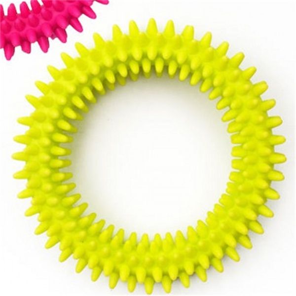 

pet toys dog biting ring toy soft molar rubber dog toy pet bite cleaning tooth toy pet educational toys multiple color 174 k2