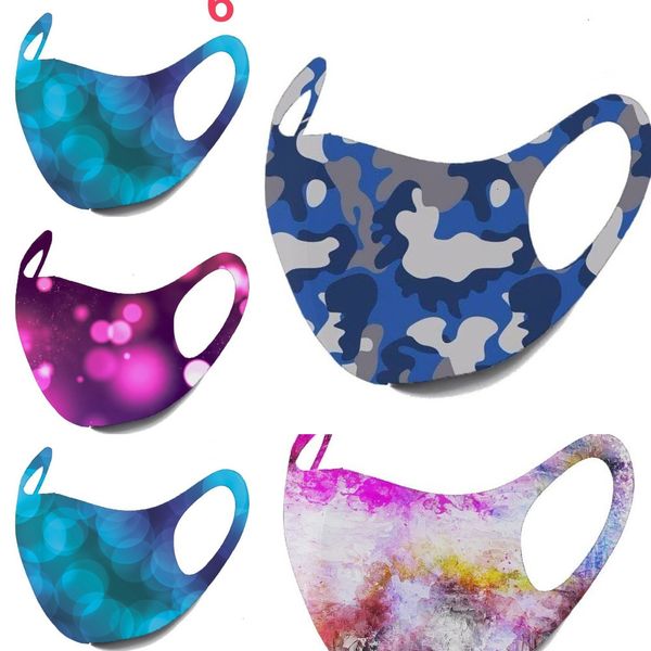 

urtvdu 2021 mask black face men starry sky flame camo printing ear hanging dust masks wholesale 7 n