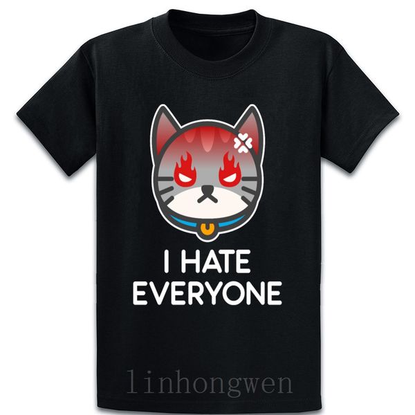 

i hate everyone people cats antisocial t shirt euro size over size s 5xl vintage letter gift humor customized sport hooded sweatshirt hoodie