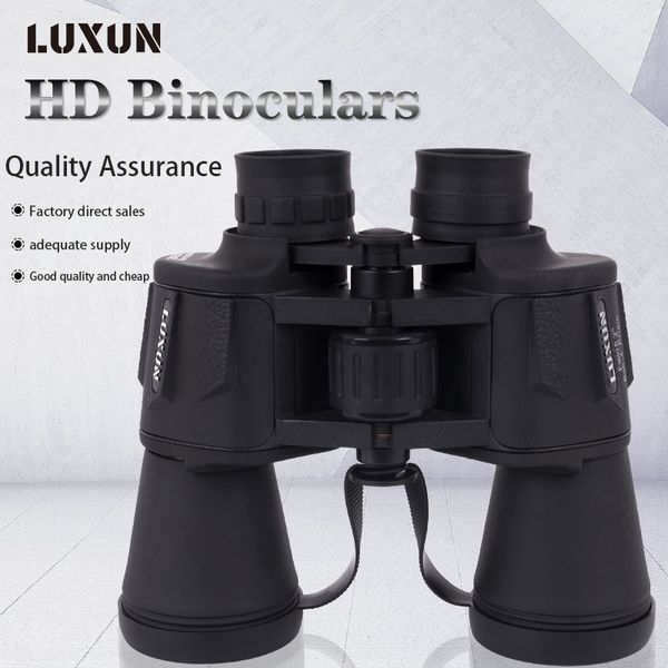 

luxun 20*50 hd high power telescope waterproof zoom hunting binoculars professional military binoculars outdoor travel