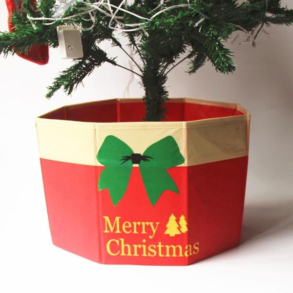 

christmas tree stand navidad decoration tree skirt christmas base feet set non-woven storage box decorations1