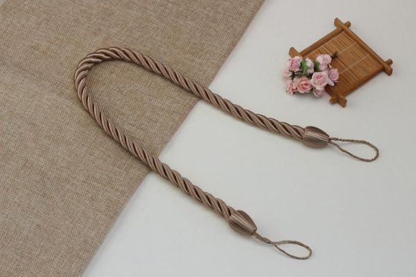 

2pc handmade weave curtain tieback curtain holder clip buckle rope home decorative room accessories curtain tie backs h bbynev