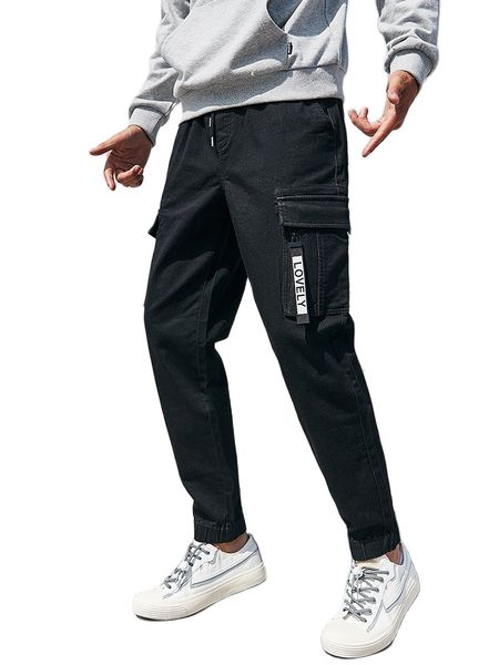 

semir 2020 autumn new denim trousers men overalls style beam casual sports jeans male demin pencil pants for man