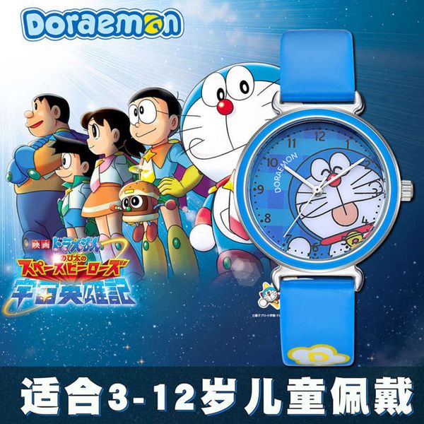 

korean children's watch boy pupil cute cartoon girl girl child boy pointer waterproof electronic, Slivery;brown